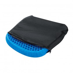 ALSANIDI, Comfortable silicone pillow, car seat cushion, Blue, Size 36*41*3.5 Cm