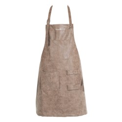 ALSANIDI, Chef's Apron, Cooking apron, Brown, Size 85*87 Cm