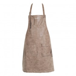 ALSANIDI, Chef's Apron, Cooking apron, Brown, Size 85*87 Cm