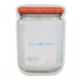 السنيدي، كيس تخزين للسفر متعدد الاستخدام، ازرق شفاف، مقاس 24.5*17 سم