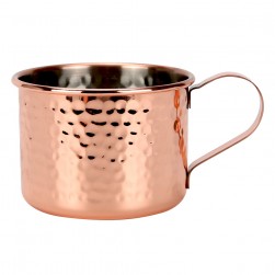 ALSANIDI, Habb Al-Romman Stainless steel coffee and tea cup, Coffee cup for trips and travel, Coppery, capacity 260 ml