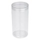 ALSANIDI, Plastic Spices Storage, Tea, coffee and sugar storage for trips, Transparent , capacity 1350 ml