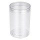 ALSANIDI, Plastic Spices Storage, Tea, coffee and sugar storage for trips, Transparent , capacity 1050 ml