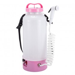 ALSANIDI, Electric Bidet Sprayer, Portable Bidet Sprayer, pink, capacity 8 L