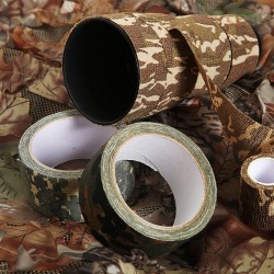 DPT, Camouflage Air Rifle Stuck, Adhesive Tape for Guns, Multicolored , Size 5*450 Cm