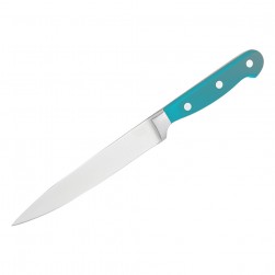 ALSANIDI, Butcher Stainless steel knife, Kitchen knife, Turquoise, Size 8 inch