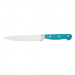 ALSANIDI, Butcher Stainless steel knife, Kitchen knife, Turquoise, Size 8 inch