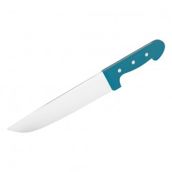 ALSANIDI, Butcher Stainless steel knife, Kitchen knife, Turquoise, Size 8 inch