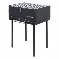 ALSANIDI, portable charcoal grill, Outdoor Grill, Black, Size46*34*61.5Cm