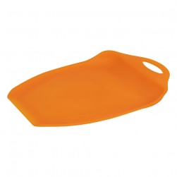 ALSANIDI, Plastic Vegetables cutting board, Fruit and Vegetables cutting board, Orang, Size 33*23*13 Cm