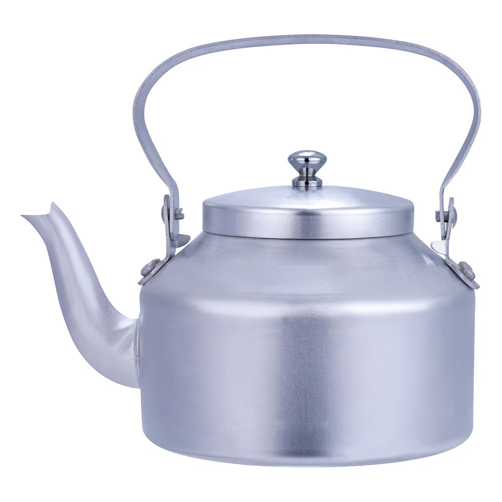 CMP, Aluminum teapot, Teapot, Silver, Size 12 Cm