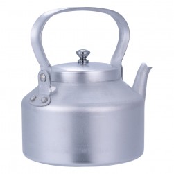 CMP, Aluminum teapot, Teapot, Silver, Size 15.5 Cm