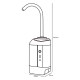 ALSANIDI, Electric water pump, stronge Electric water pump, Black, Size L:8.5*W:5.6*H:26.5 Cm