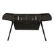 ALSANIDI, Charcoal grill for trips, Black, Size 35* 27* 20 Cm