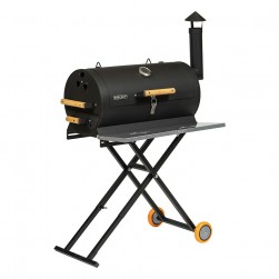 ALSANIDI, Charcoal grill for trips, Black, Size 69* 53* 104 Cm