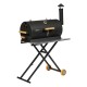 ALSANIDI, Charcoal grill for trips, Black, Size 69* 53* 104 Cm