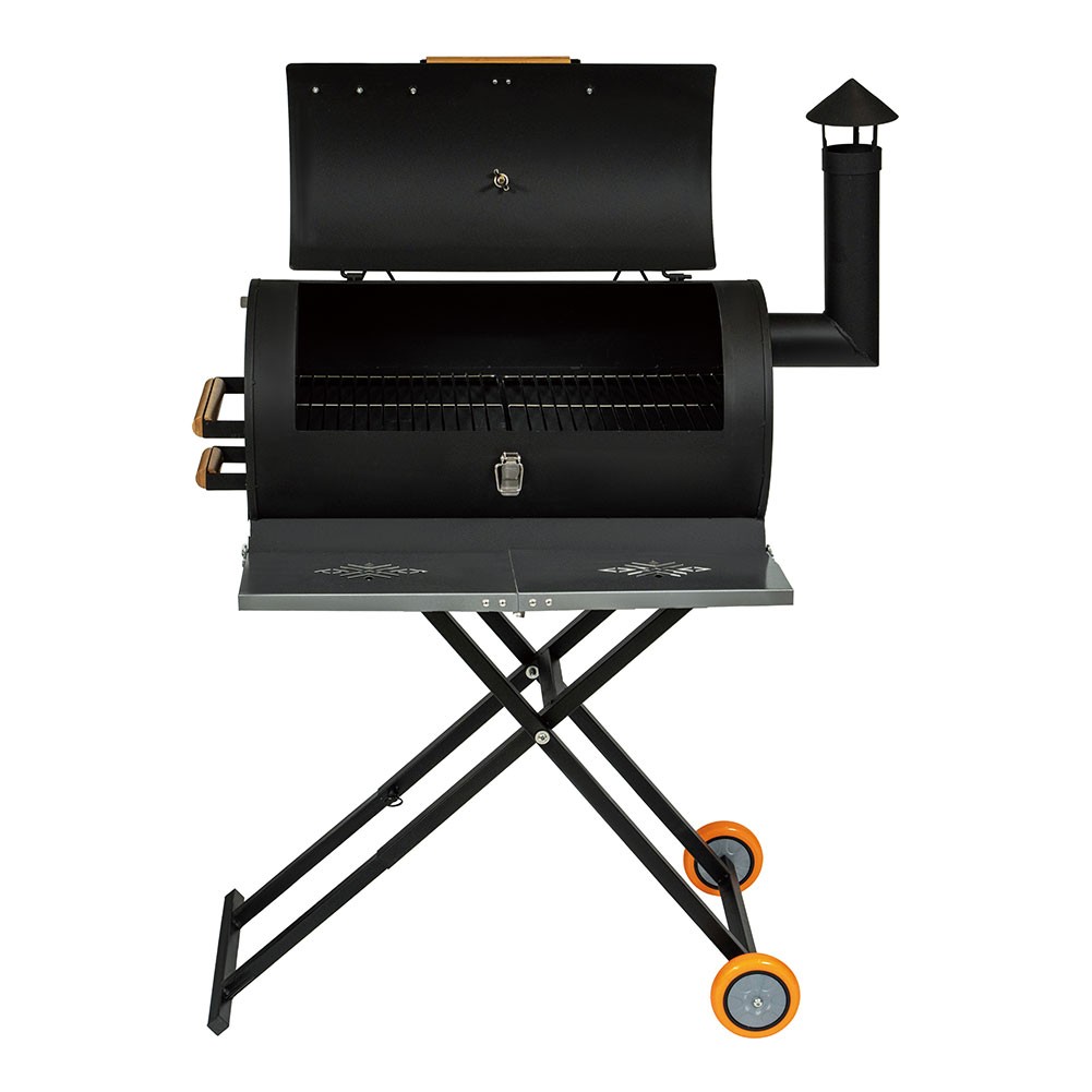 ALSANIDI, Charcoal grill for trips, Black, Size 69* 53* 104 Cm