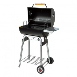 ALSANIDI, Charcoal grill for trips, Black, Size 52* 38.5* 103 Cm