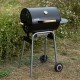 ALSANIDI, Charcoal grill for trips, Black, Size 52* 38.5* 103 Cm