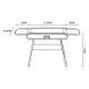 ALSANIDI, Charcoal grill for trips, Green Light, Size 77.5* 29.5* 71 Cm