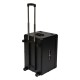 ALSANIDI, Mobile kitchen, Travel kitchen, Black, Size L:157*W:68*H53 Cm