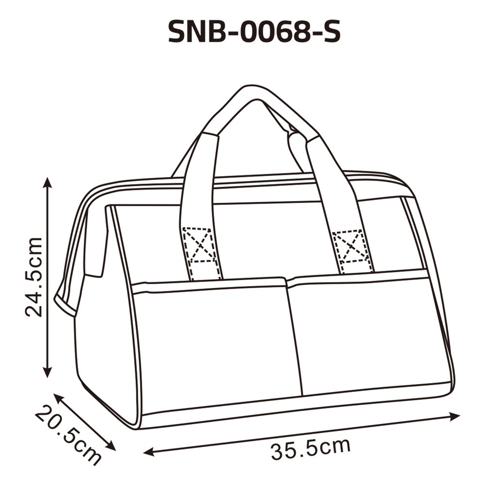 ALSANIDI, Tools bag, Polyester bag,  , Size L:35.5* W:20.5* H:24.5Cm