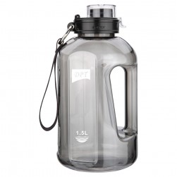 DPT, Sports Water Bottle, Water Gallon, Black, capacity 1.5 L