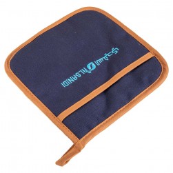 ALSANIDI, Hot pot holder, Navy Blue, Size 20*20Cm