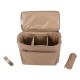 ALSANIDI, Al-Kuwait tea and coffee bag for trips, Camping bag, Woody, Size 45*28*35Cm