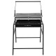 ALSANIDI, Outdoor grill, Portable grill, Black, Size66.5*82*103.5Cm