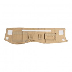 ALSANIDI, car cabin cover, Dashboard cover, Sulfur Yellow, Land Cruiser 2008