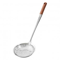 ALSANIDI, stainless steel strainer, Silver, Size 14.2*45.5 Cm