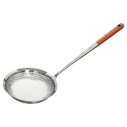 ALSANIDI, stainless steel strainer, Silver, Size 18.5*49.5 Cm