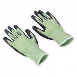 DPT, Cut resistant safety glove, Green*Black, Size 25*8 Cm