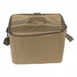 ALSANIDI, Al-Kuwait tea and coffee bag for trips, Camping bag, Kaki, Size 37*24*31Cm