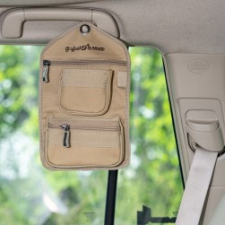 ALSANIDI, Car door Organizer, landcruiser pickup, Sulfur Yellow, Size 18*3*30Cm