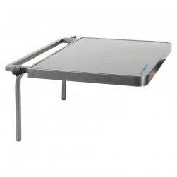 ALSANIDI, Car Frame Camping Table, Gray, Size 41*65 Cm