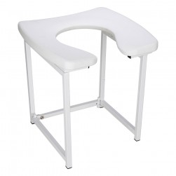 ALSANIDI, Portable Toilet Chair, Portable Toilet, White