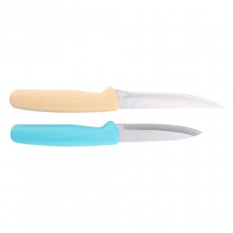 السنيدي، سكين مطبخ ستانلس ستيل، سكين مطبخ، ملون، مقاس 4.5 + 3.5 انش