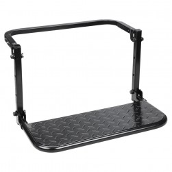 DPT, Multi-Functional Ladder, Camping Ladder, Black, Size 59.5*35*8.5 Cm load 150 Kg