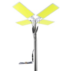 ALSANIDI, Sinnara light, Multi-functional LED COB lamp for Outdoor Use with Mltiple Modes for Camping, Silver, 12000 Watt