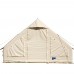 دي بي تي، خيمة رحلات هوائية قماش قطني، خيمة نفخ بالهواء، بيج، مقاس300*210*200 سم