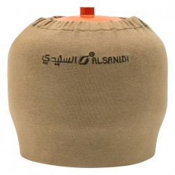 ALSANIDI, Gas cylinder bag, Stove Bag, Kaki, Size 20*20*17.5Cm