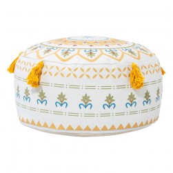 ALSANIDI, Comfortable multi-use Ground cushion, Yellow, Size 45*45*25 Cm