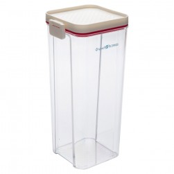 ALSANIDI, Closed storage box, Sealed Food Storage Container, Transparent , Size 12*10.3*24.8 Cm