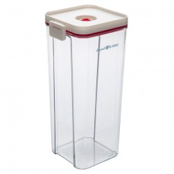 ALSANIDI, Closed storage box, Sealed Food Storage Container, Transparent , Size 12*10.3*24.8 Cm