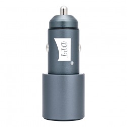 DPT, Car charger, Fast charger, Gray, capacity 40 Watt