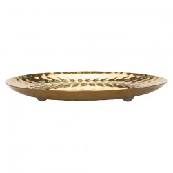 ALSANIDI, Stainless Steel bowel, Gold, Size 22 Cm