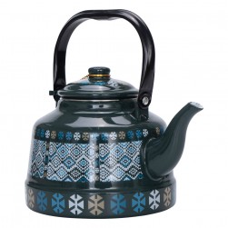 ALSANIDI, Traditional teapot, Teapot, Cadet Blue, capacity 1.1 L