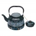 السنيدي، ابريق شاي غضار نقش تراثي، ابريق تراثي، كاديتي، سعة 2.5 لتر